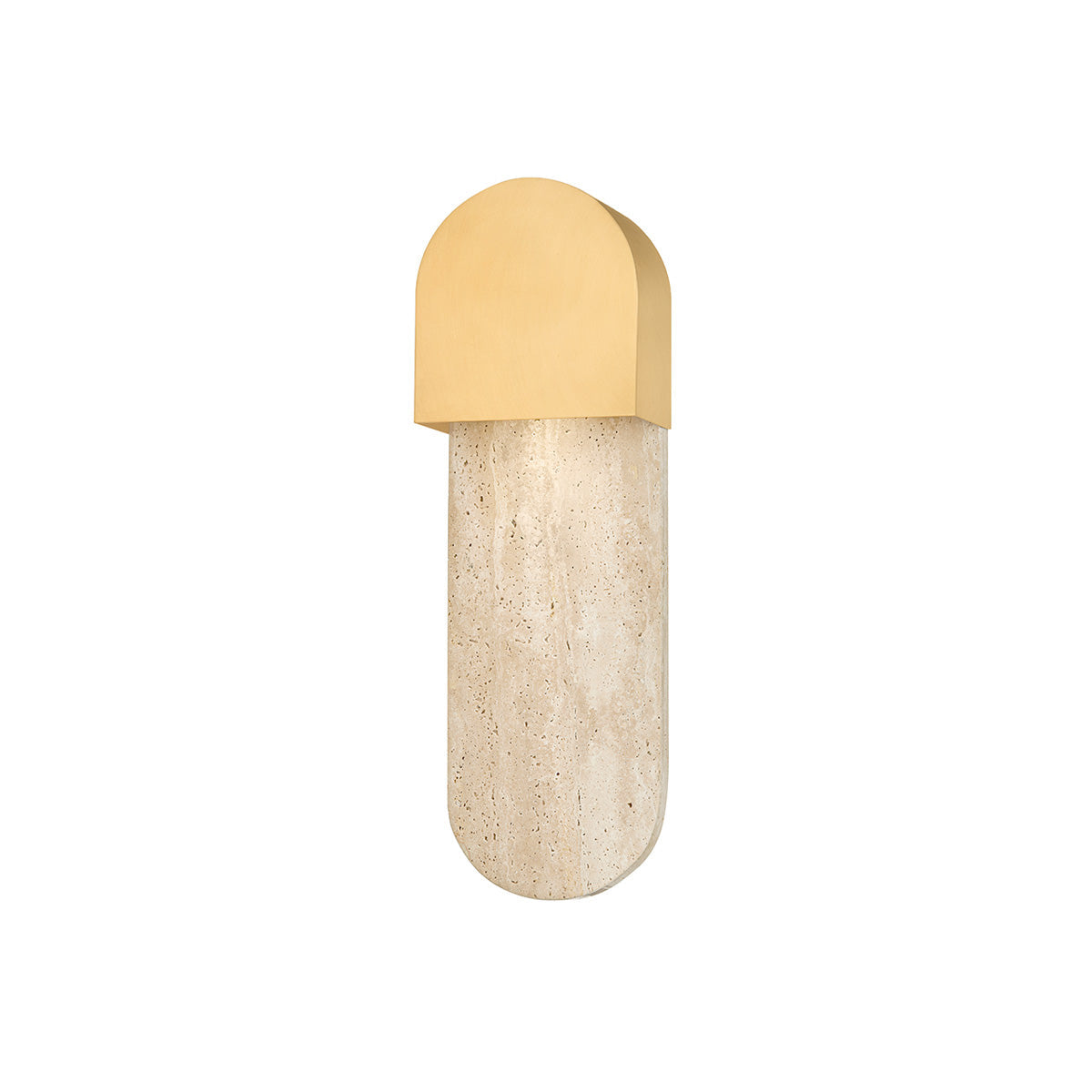 Hudson Travertine Wall Sconce — AL-ST0268 — product view 3
