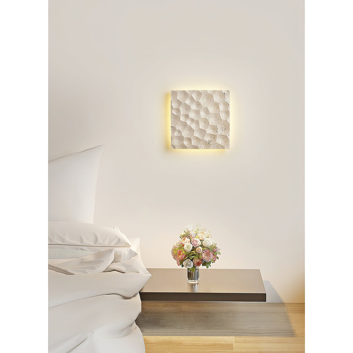 Modular Panel Travertine LED Wall Sconce — AL-ST0274 — product view 3