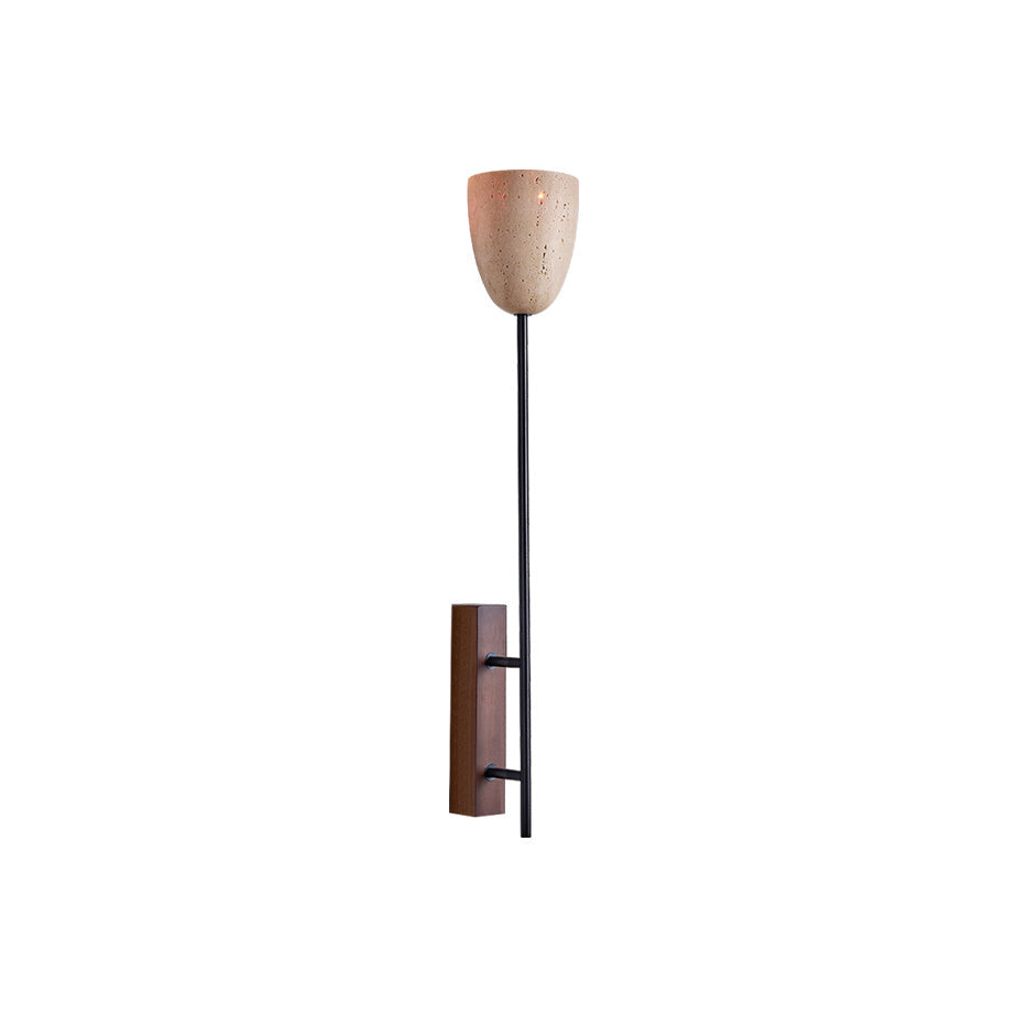 Ausband Travertine Wall Sconce — AL-ST0277 — product view 3