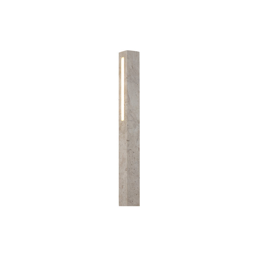 Fini Travertine LED Wall Sconce — AL-ST0282 — product view 4