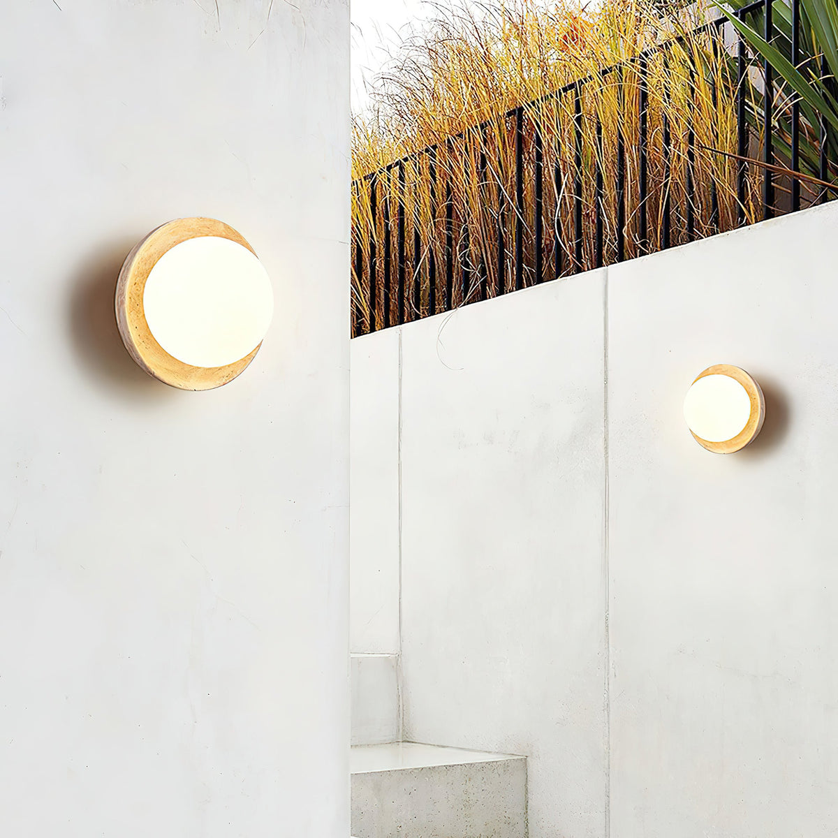 Eala Travertine LED Wall Sconce — AL-ST0289 — product view 2