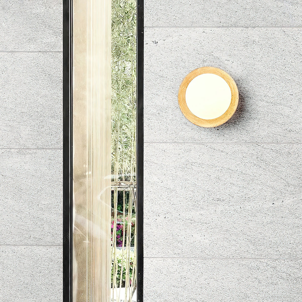 Eala Travertine LED Wall Sconce — AL-ST0289 — product view 3