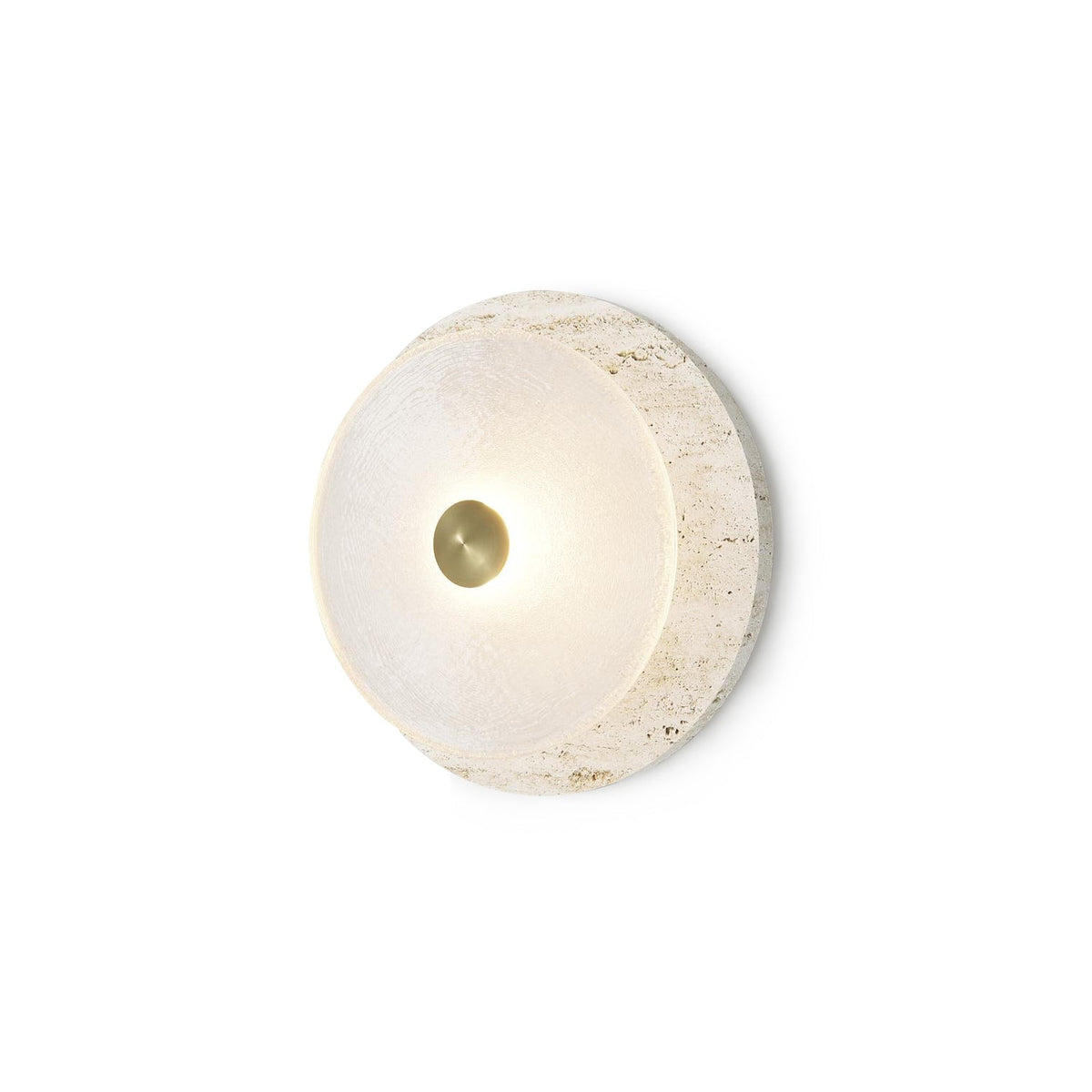 Coral Travertine LED Wall Sconce — AL-ST0291 — product view 3