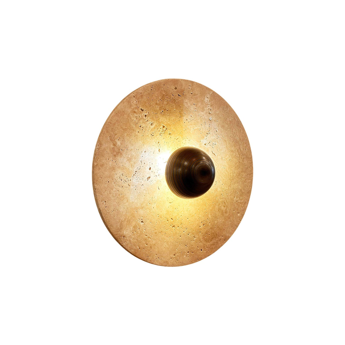 Alese Travertine LED Wall Sconce — AL-ST0310 — product view 3