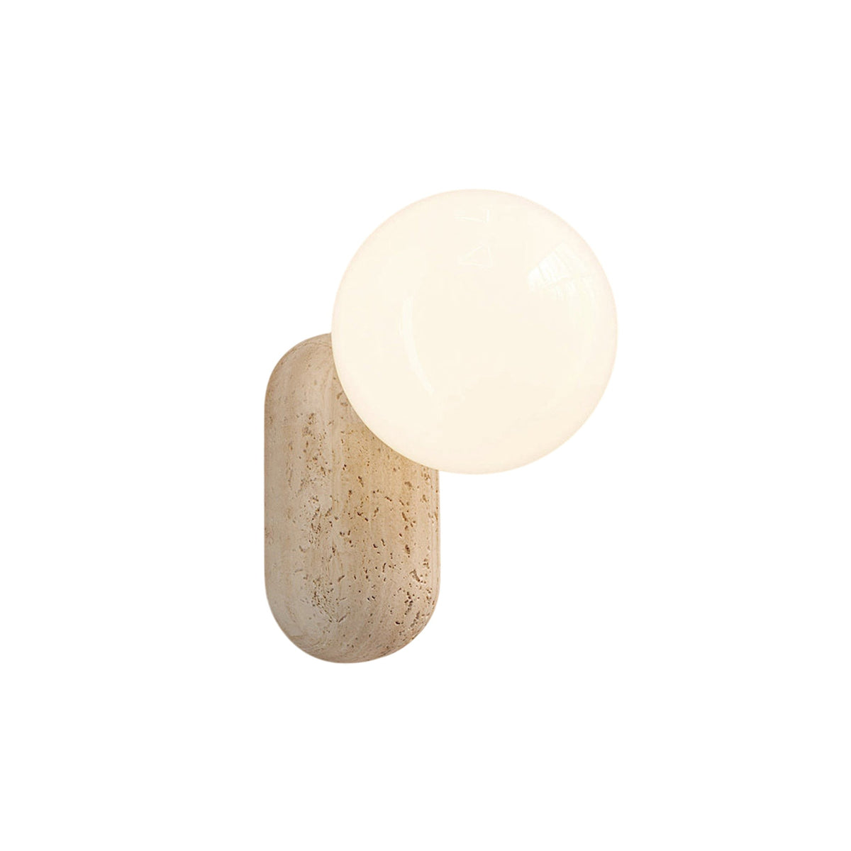 Origo Travertine Wall Sconce — AL-ST0323 — product view 4