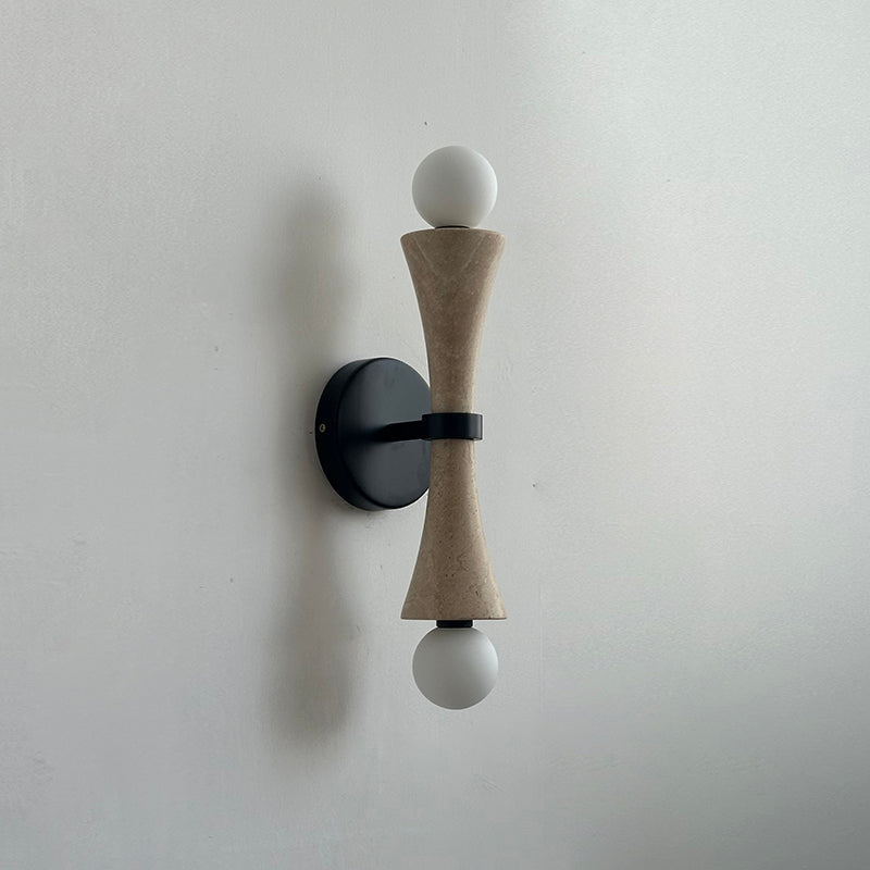Dax Travertine Wall Sconce — AL-ST0328 — product view 3
