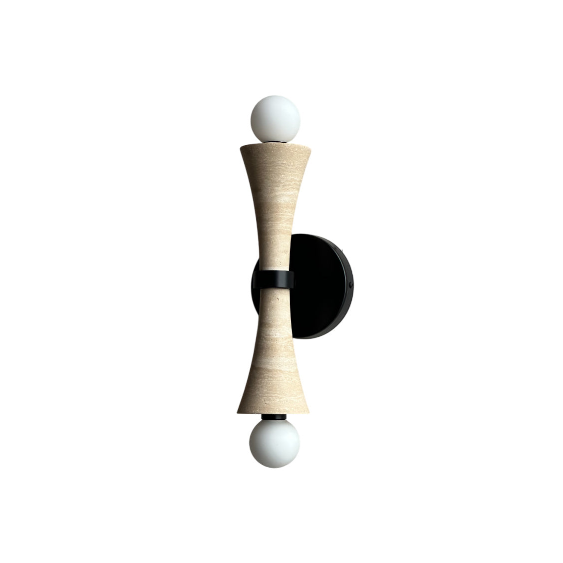 Dax Travertine Wall Sconce — AL-ST0328 — product view 4
