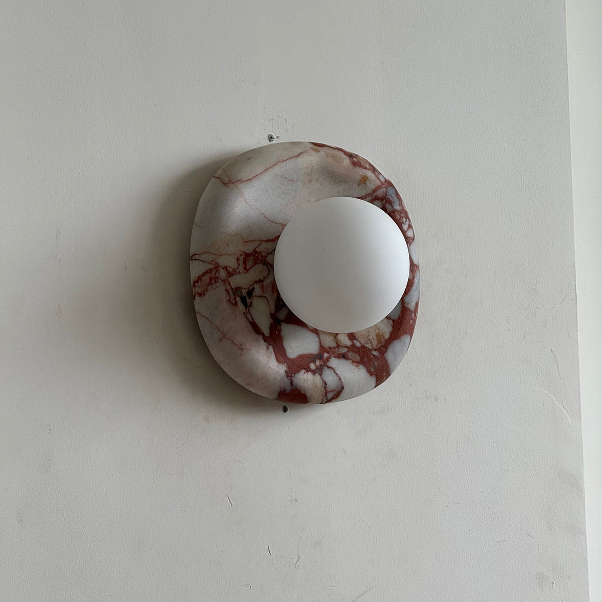 Orli Square Onyx Wall Sconce — AL-ST0331 — product view 1
