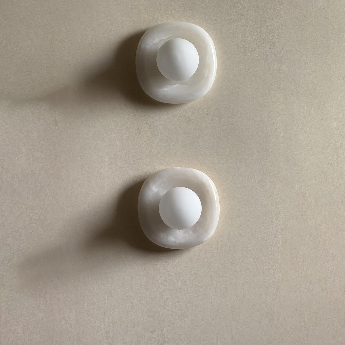 Orli Square Onyx Wall Sconce — AL-ST0331 — product view 3