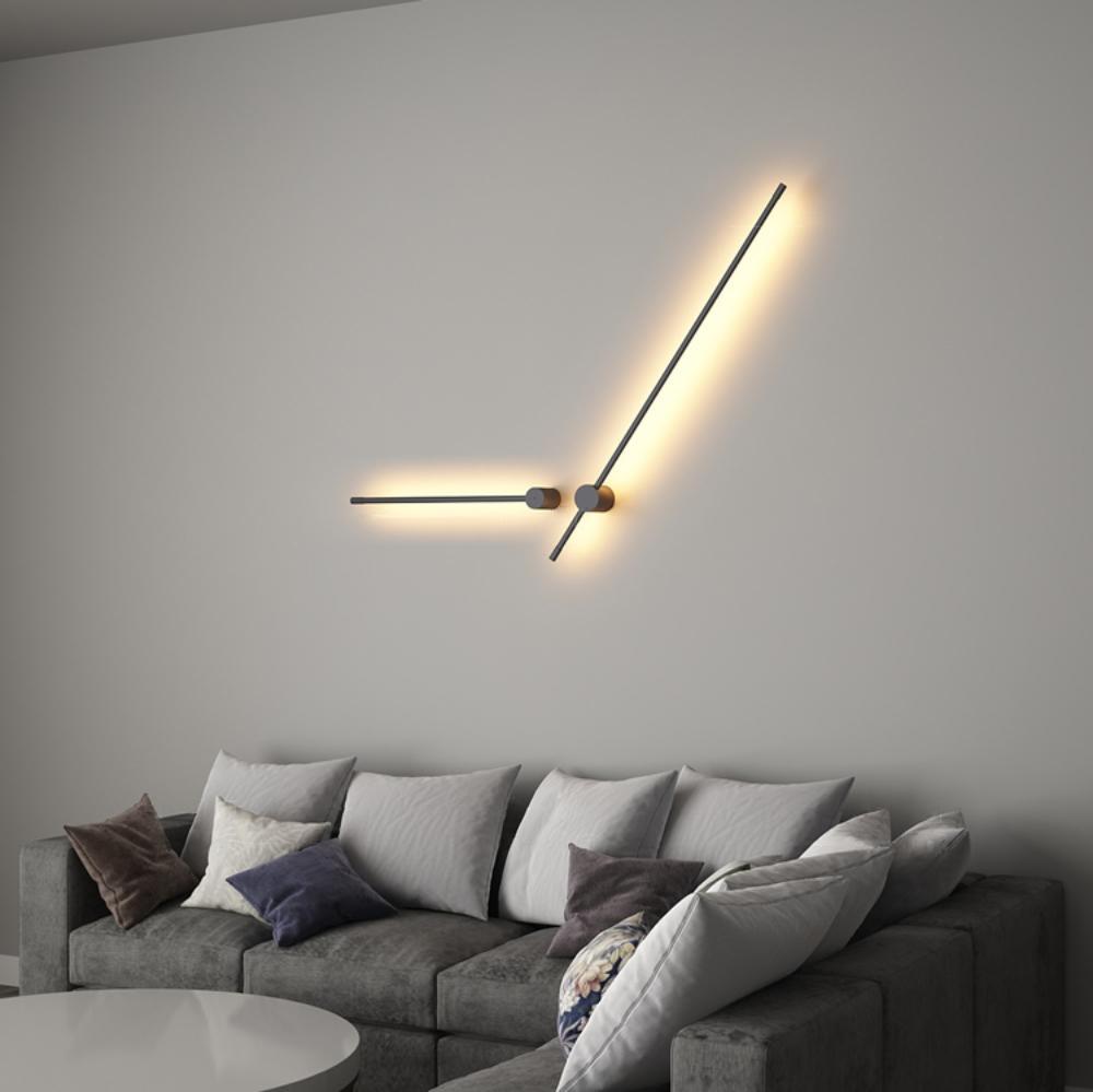 Linear LED rechargeable wall light