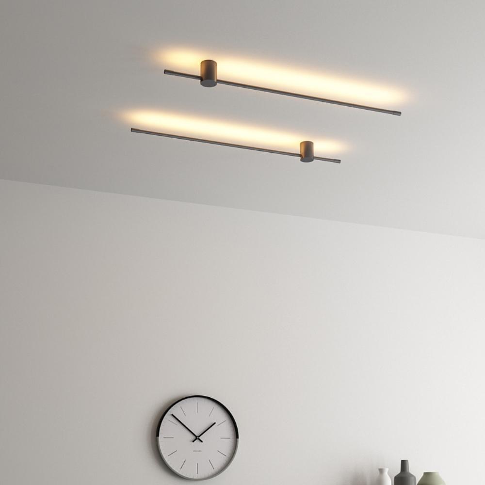 Linear LED rechargeable wall light