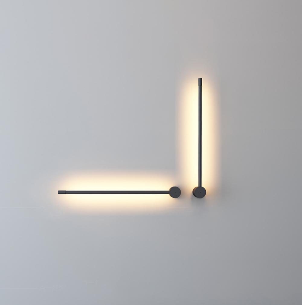 Linear LED rechargeable wall light