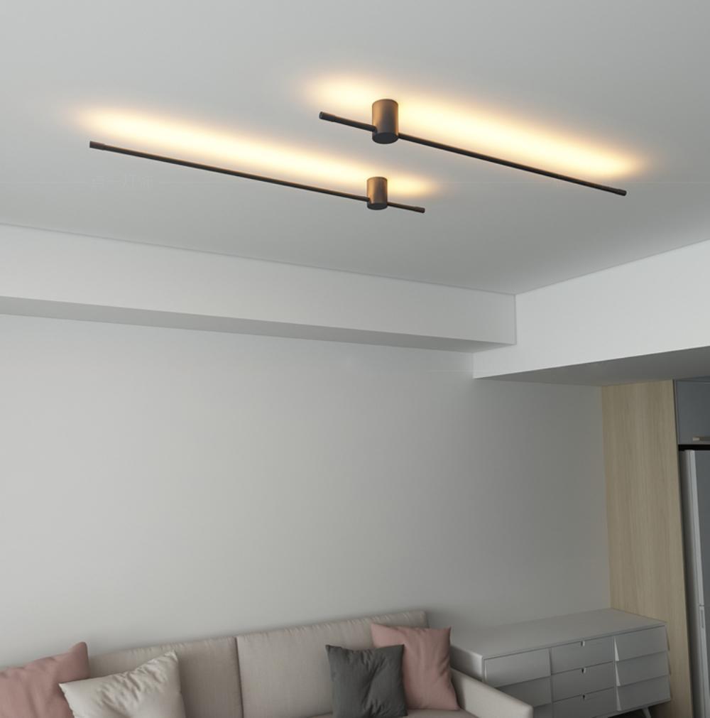 Linear LED rechargeable wall light