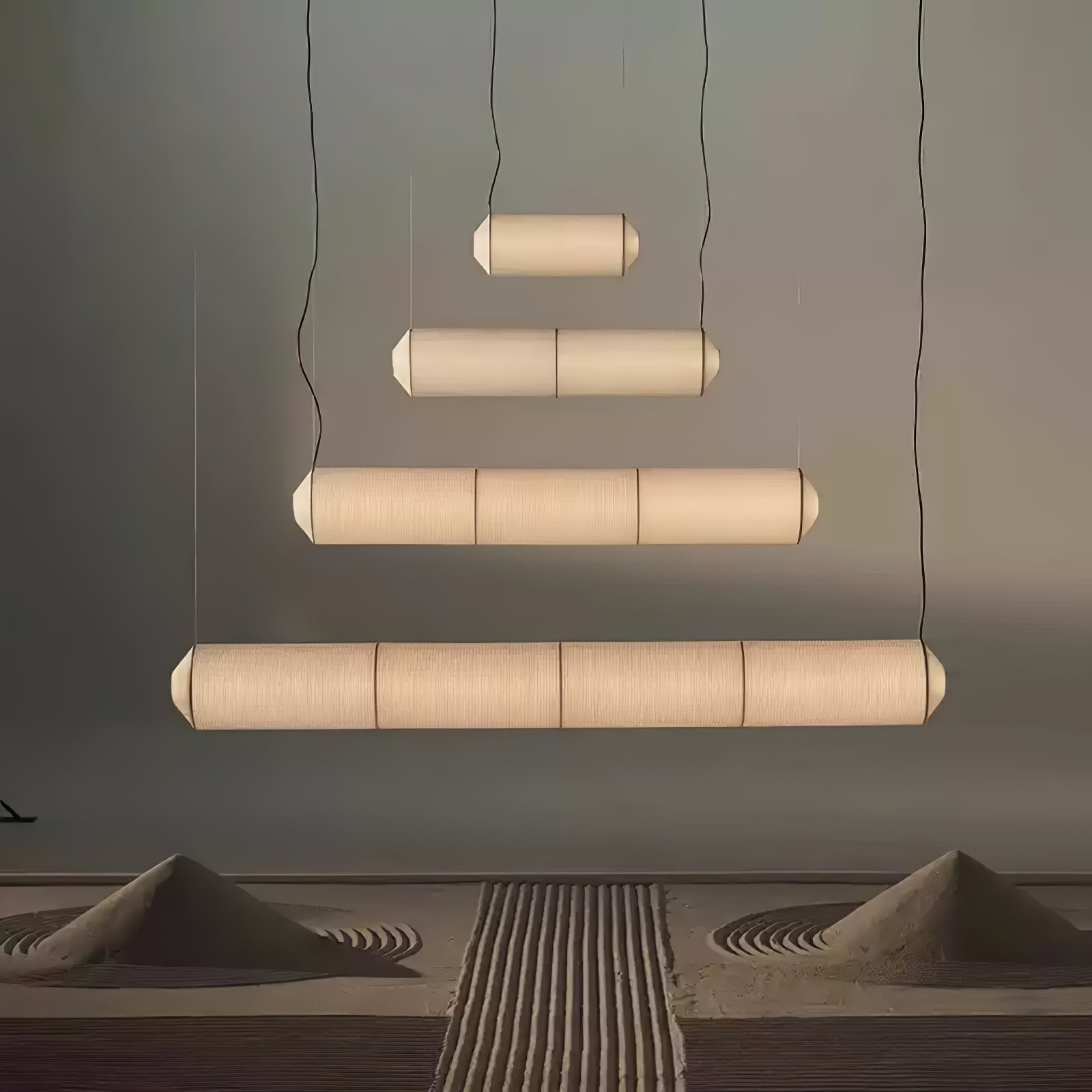 Tekio Imitation Silk Pendant - Japanese Zen Tea Room