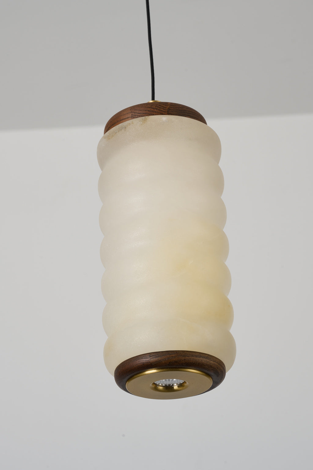 Ruvellune large pendant — real stone detail, switched off