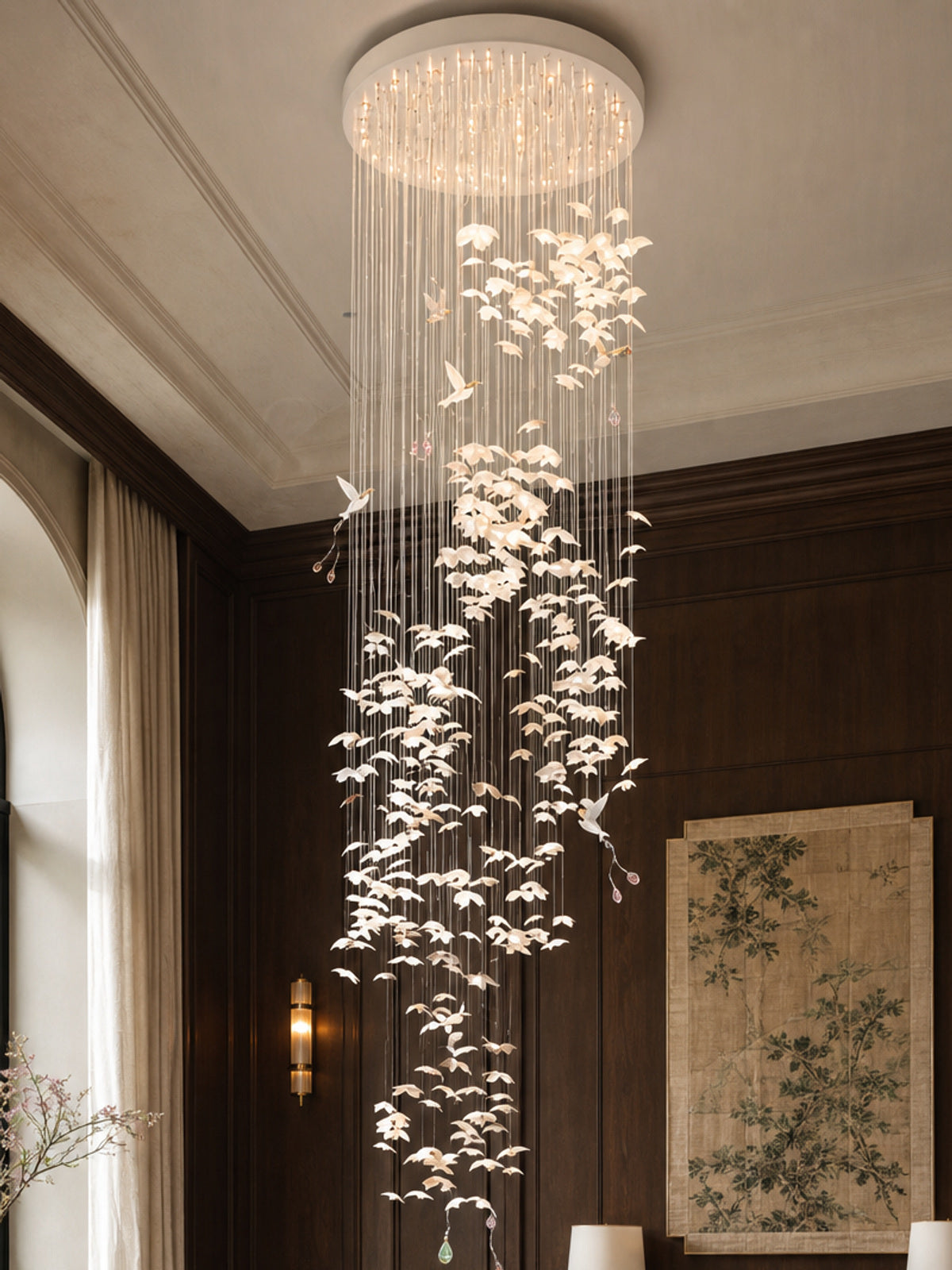 Orchivelle Ceramic Grand Cascade Chandelier — desktop collection card lifestyle image