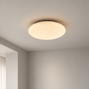 Modern Mulberry Silk Ceiling Light in White - product image 01