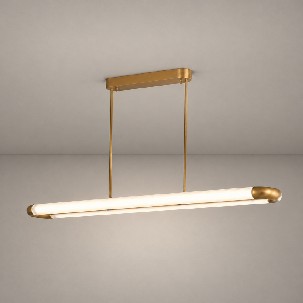 Modern Linear Tube Pendant Light - 01 01-hero-product