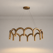 Modern Arched Multi-Light Chandelier - 01 01-hero-product