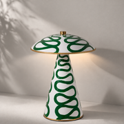 Modern Painted Mushroom Table Lamp - generated workflow 01 01-hero-product