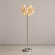 Sculptural Ceramic Petal Floor Lamp hero product