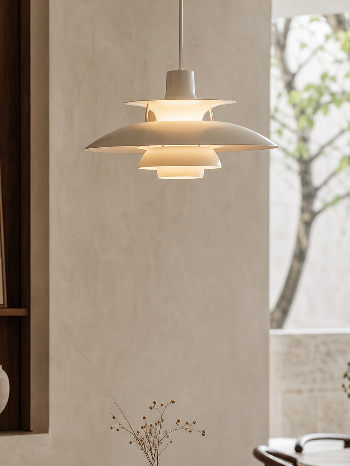 Colorful Layered Metal P5 Pendant Light — desktop collection card lifestyle image
