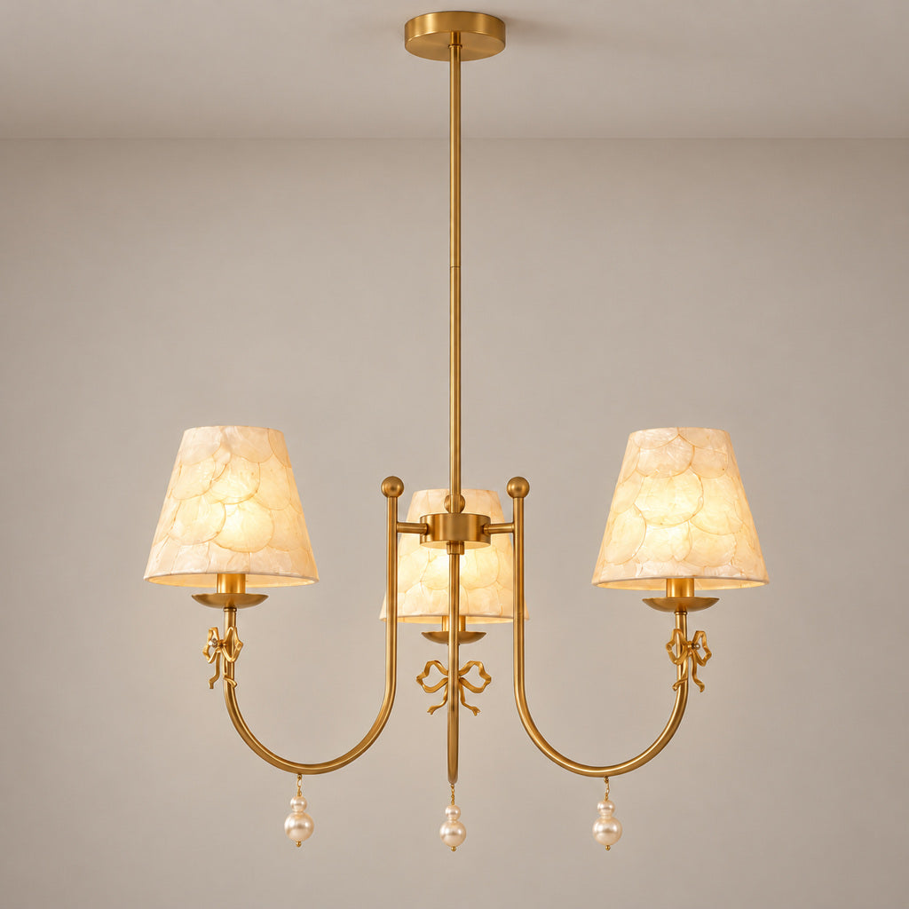 Rosnacre 3-light chandelier - hero on