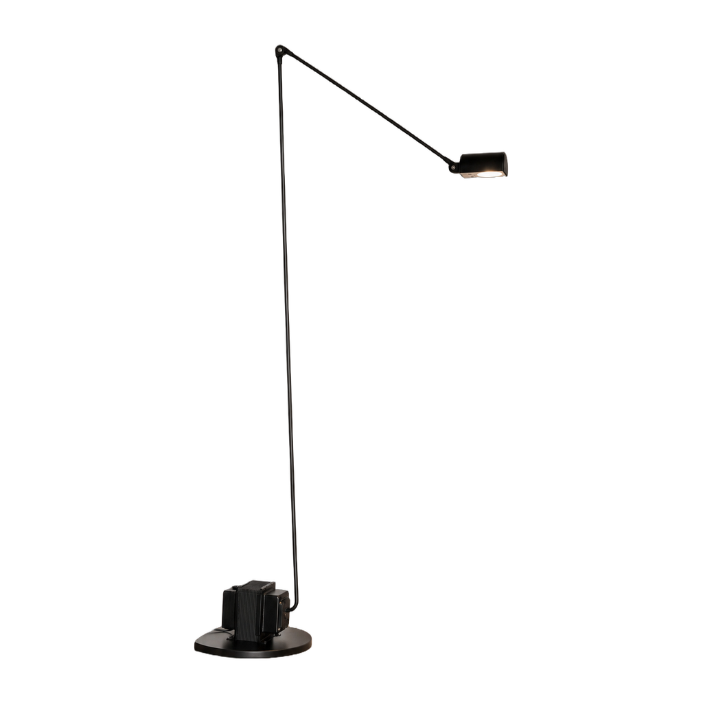 Minimalist Adjustable LED Floor Lamp — complete product view on a pure white background