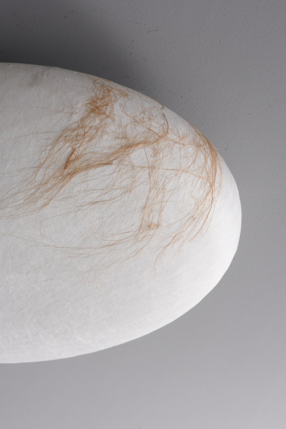 Natural silk and tan hemp fiber texture detail 4