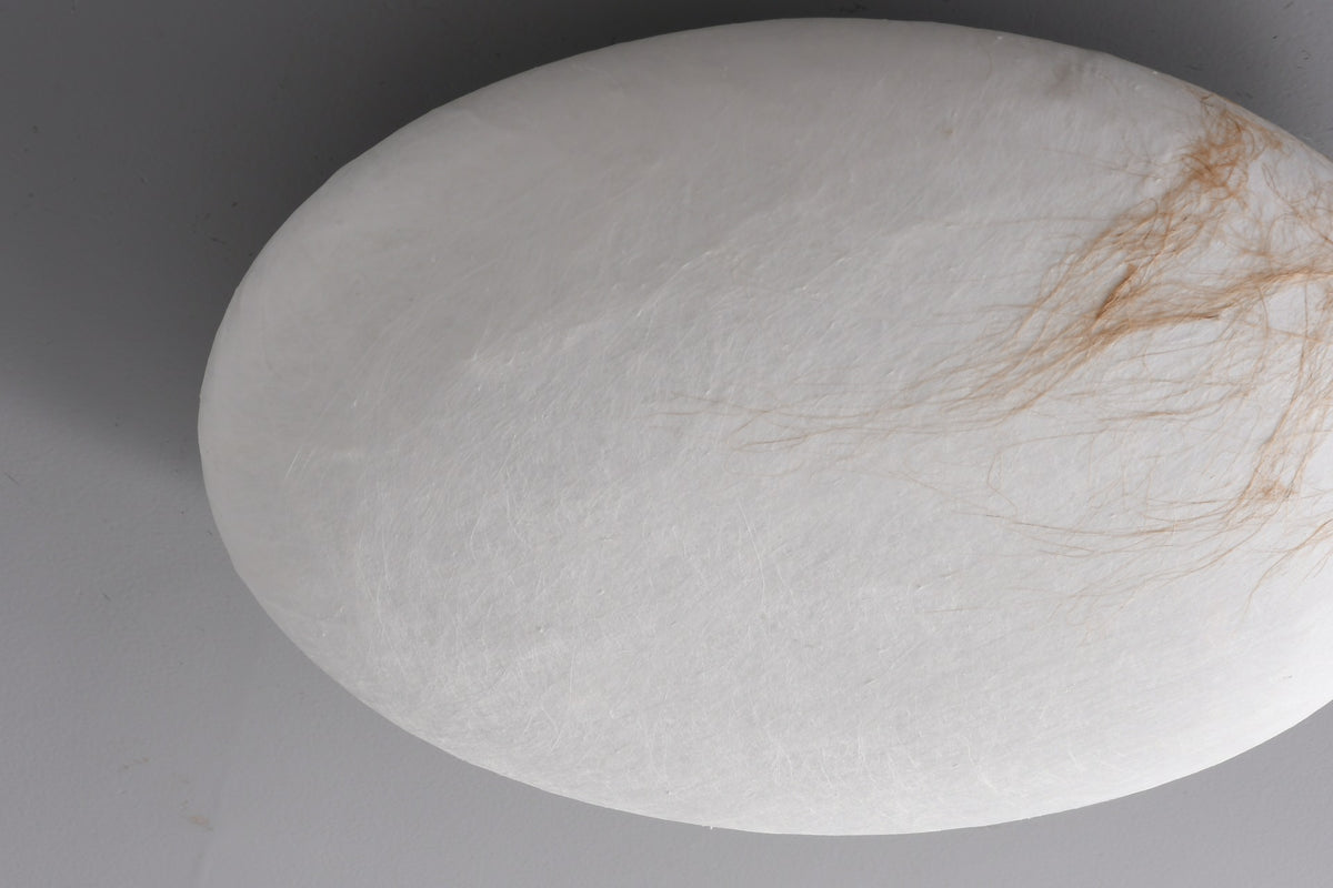 Natural silk and tan hemp fiber texture detail 1