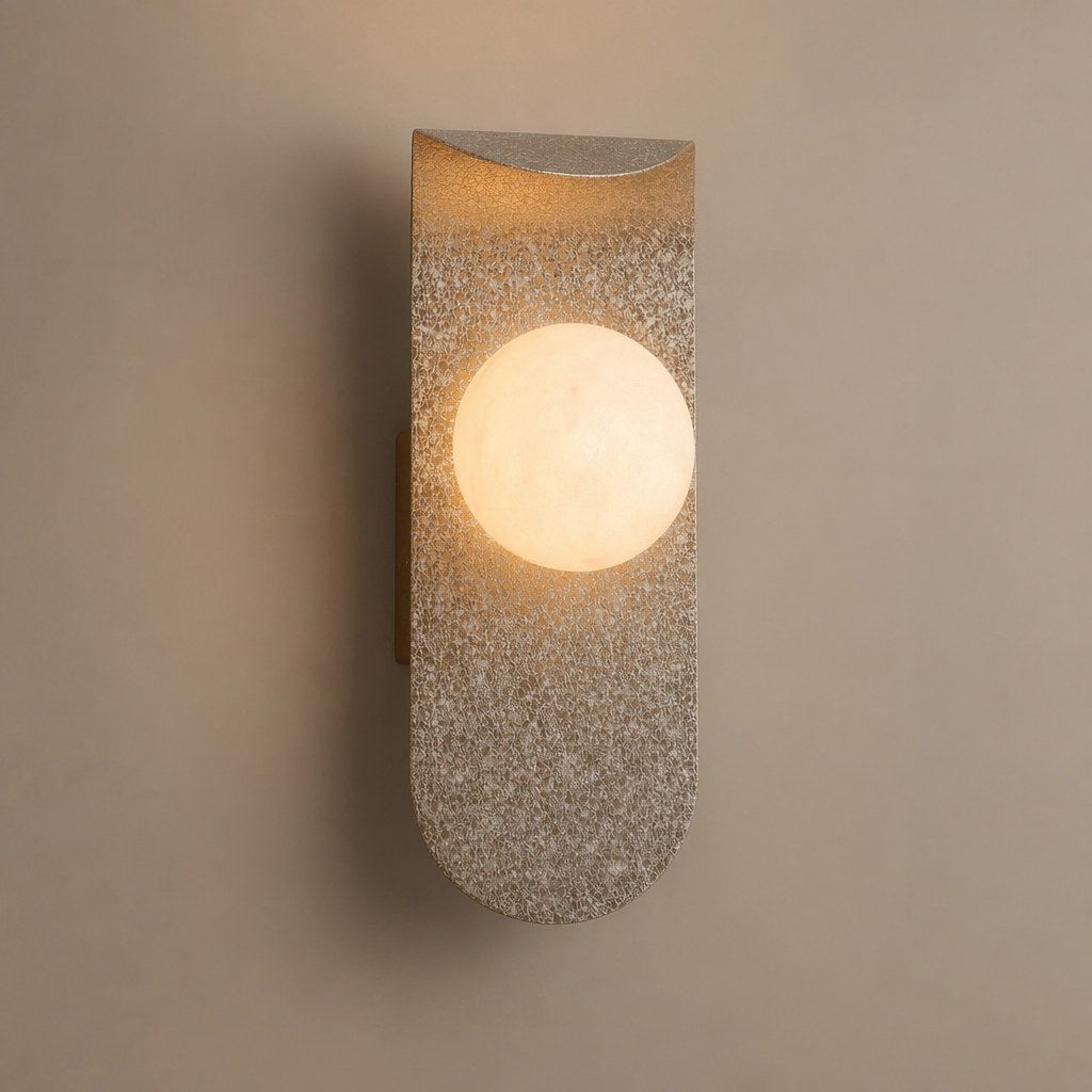 Crackle Gold Spanish Marble Wall Sconce - 01 01-hero-product