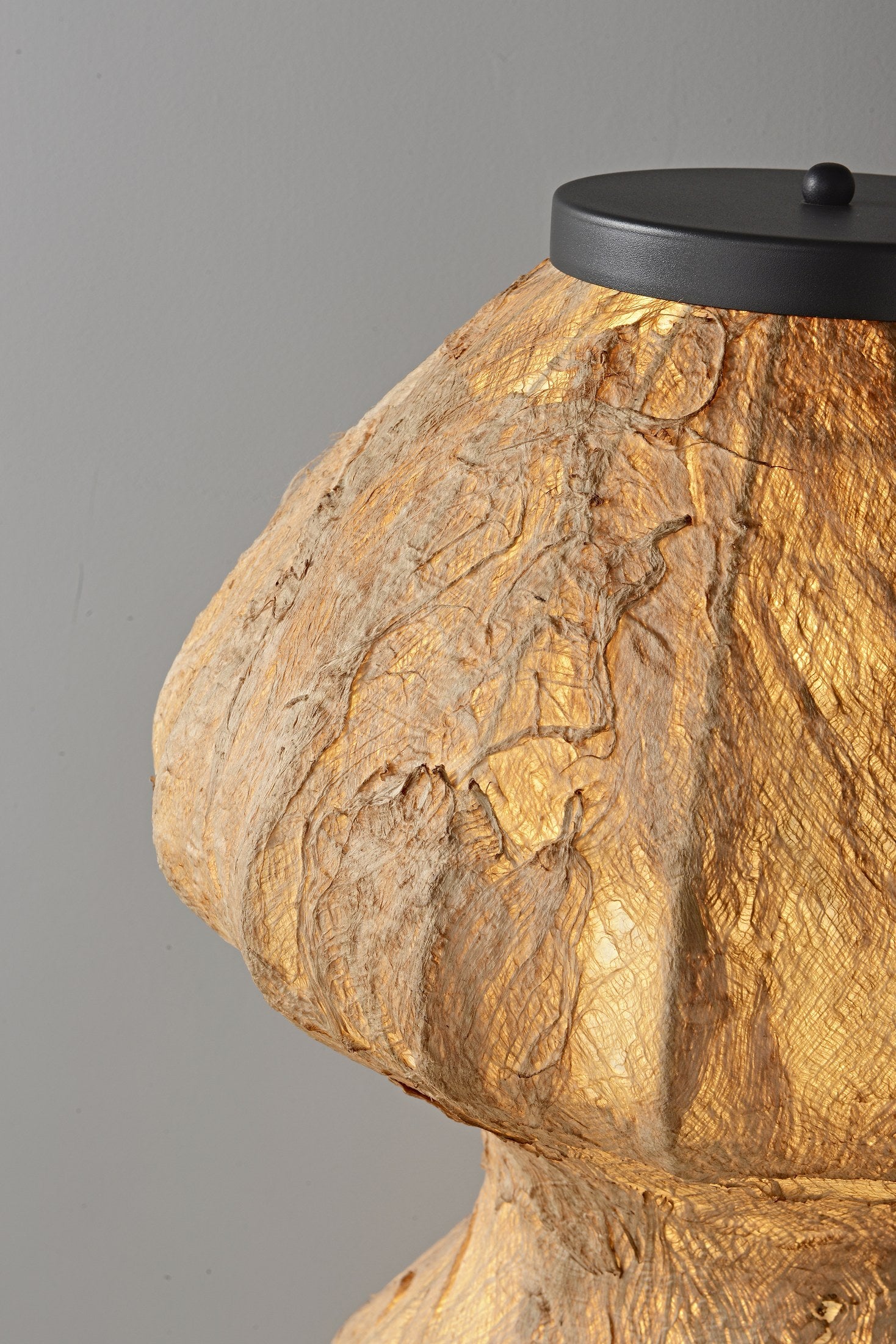 Sculptural Silk Floor Lamp - 09 5-9 46