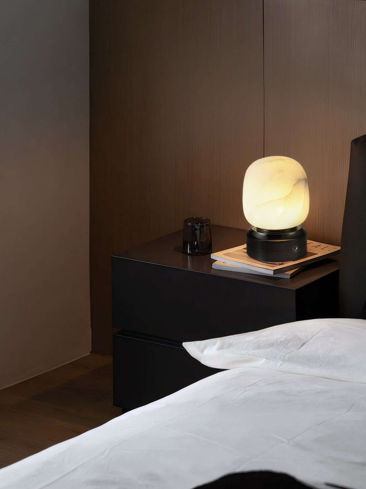 Spanish Alabaster USB Touch Table Lamp - 09 场景 (1)