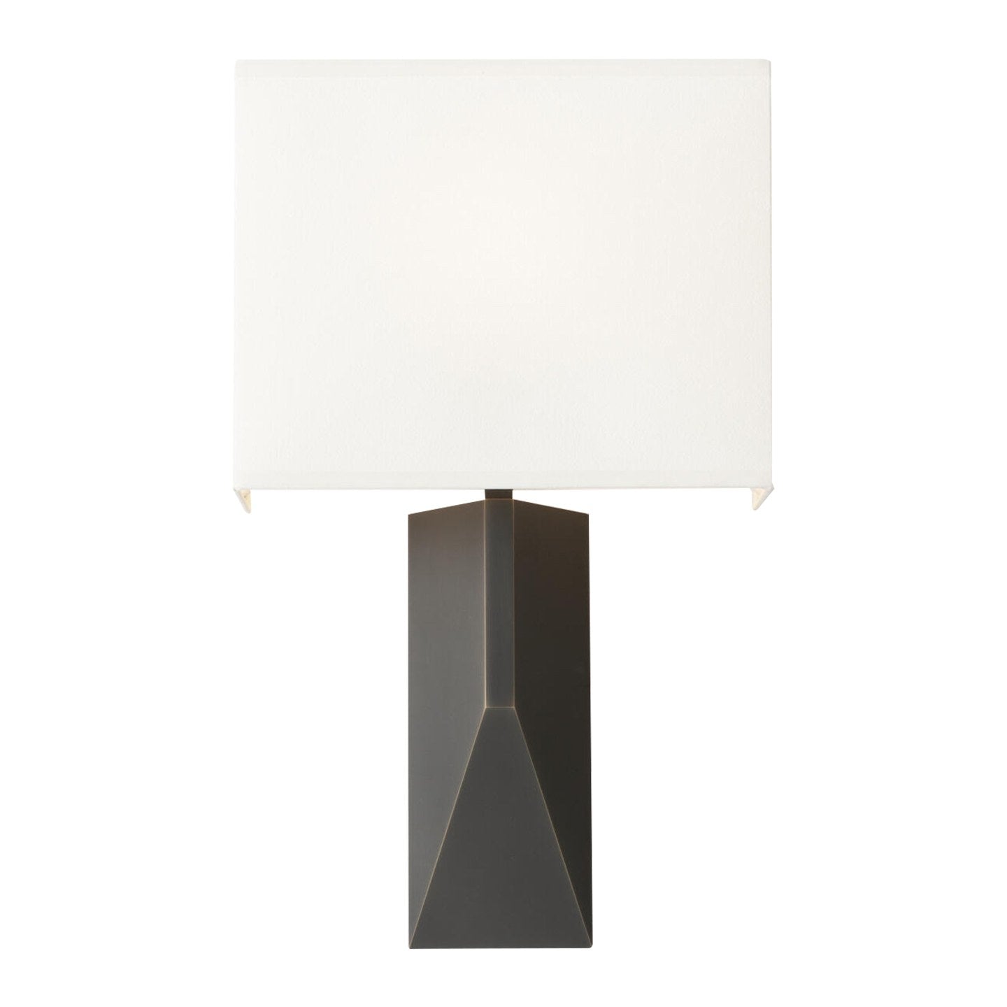 Geometric Brass Fabric Shade Wall Sconce - 16 白底