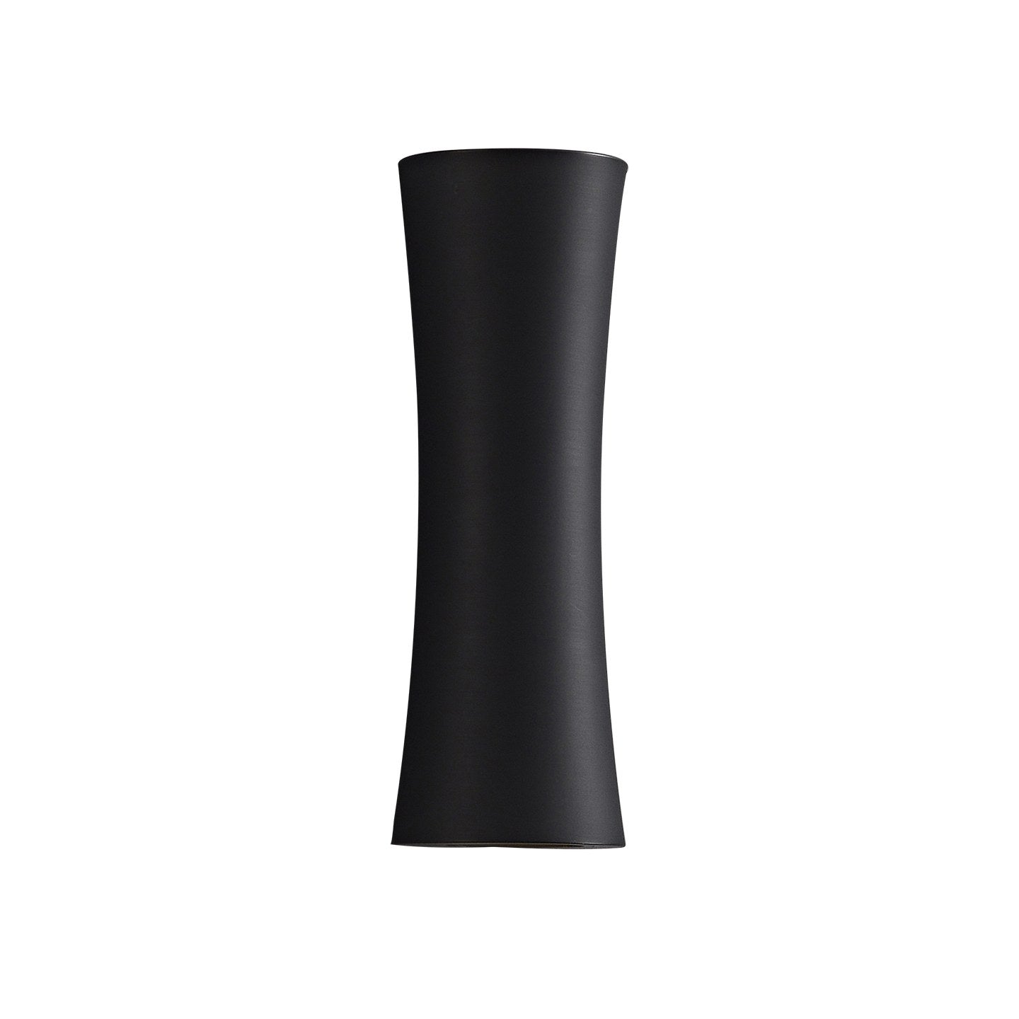 Black Hourglass Up Down LED Wall Sconce - 16 白底