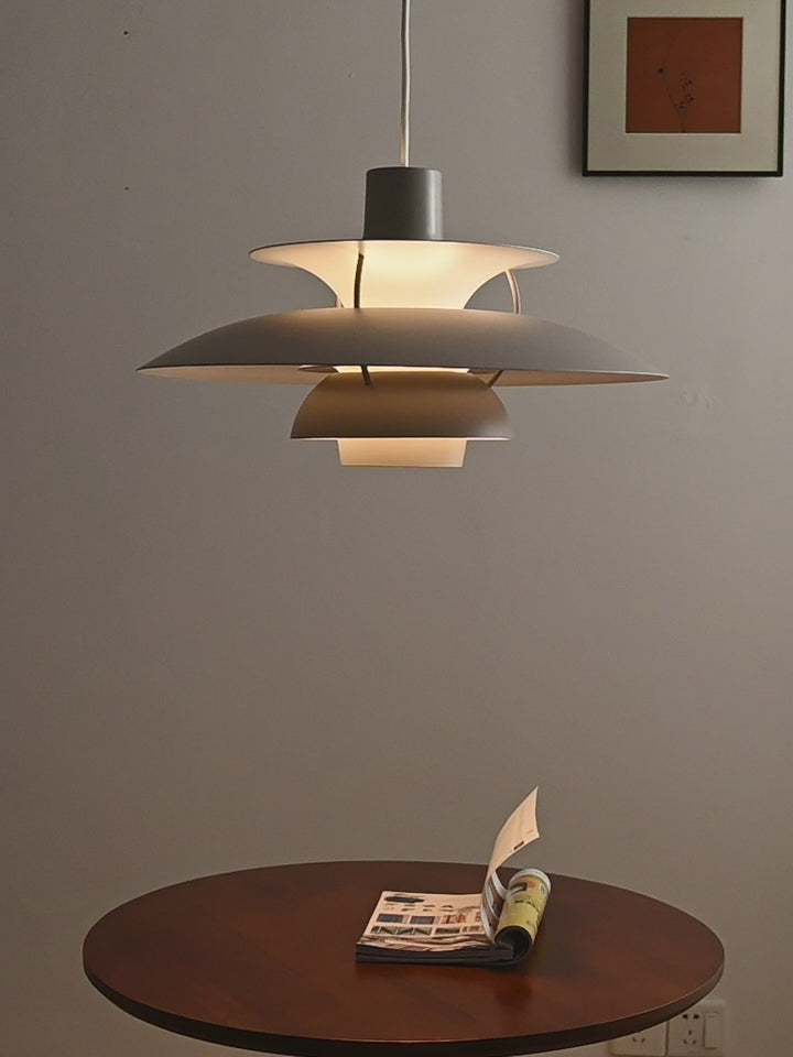 Modern Layered Disc Pendant Light - product video