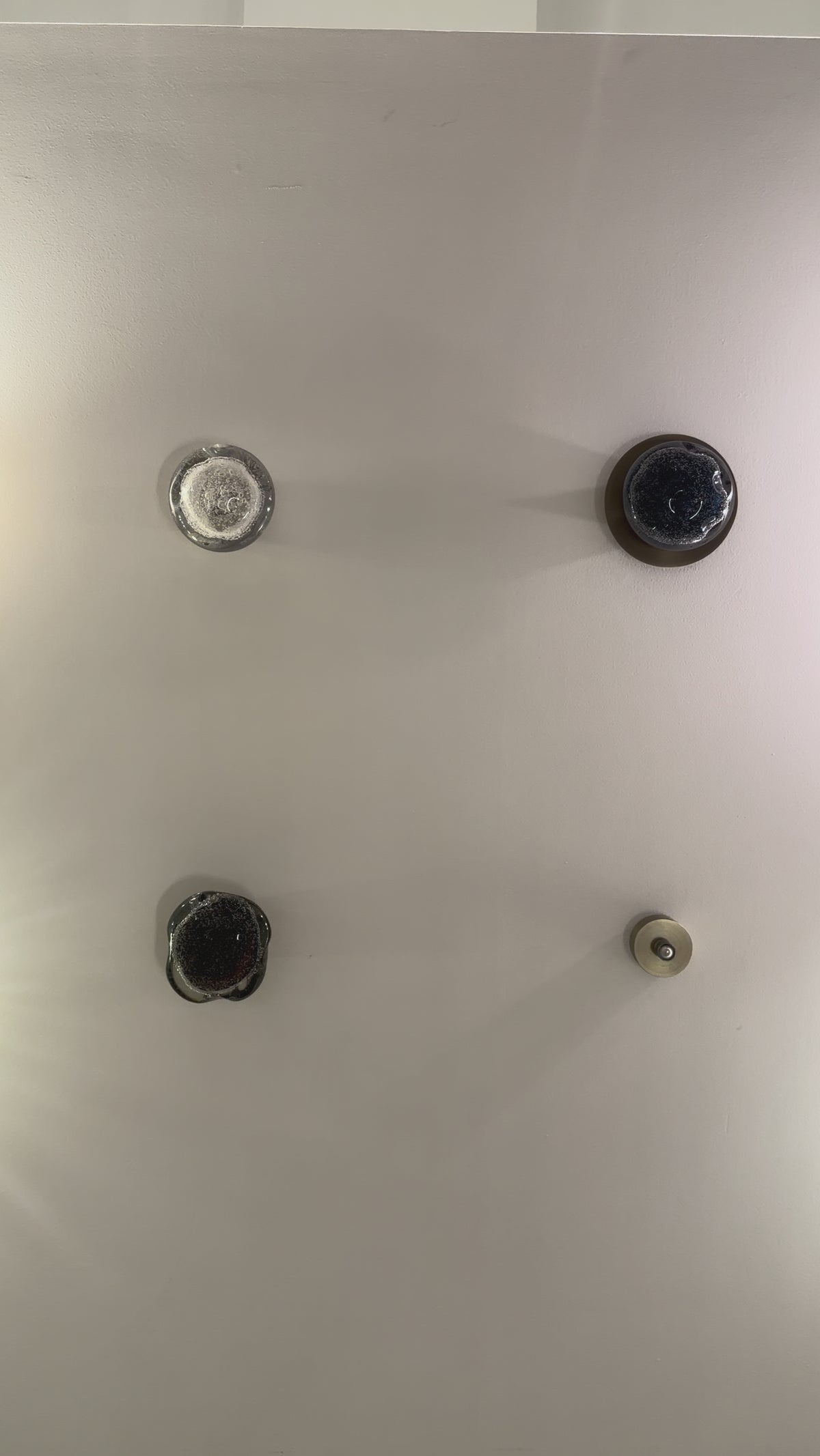 Load video: Modern Crystal Glass Globe Wall Sconce