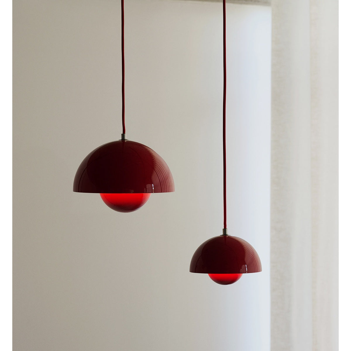 Flowerpot Dome Pendant Light real view 02