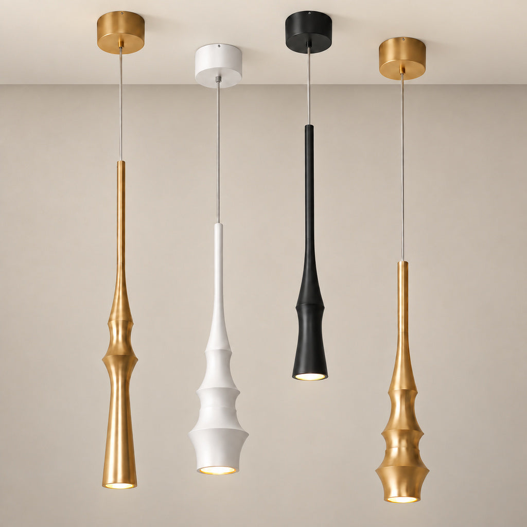 Torvelle Sculptural Pendant Light family hero with ceiling and wall · CDE 2026-09-25