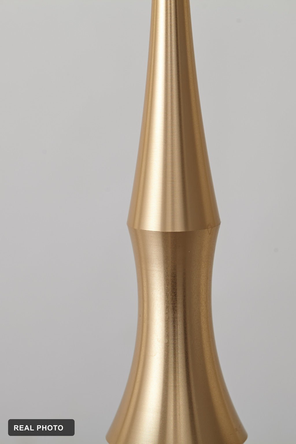 Torvelle Brushed Gold Sculptural Pendant Light real product photo 3 — REAL PHOTO · CDE corrected 2026-09-24