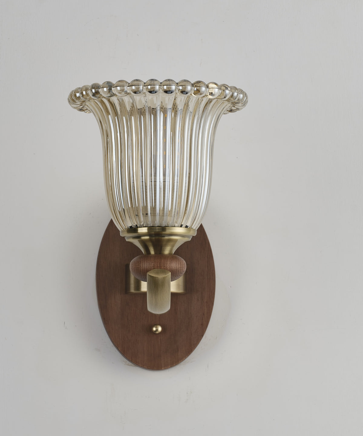 Tullienne wall sconce - real front product photograph