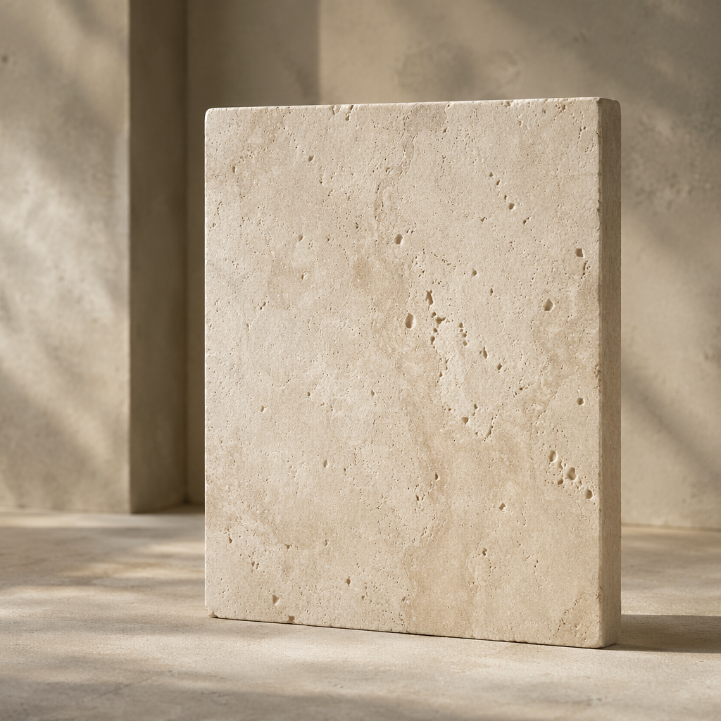 Warm translucent stone surface detail